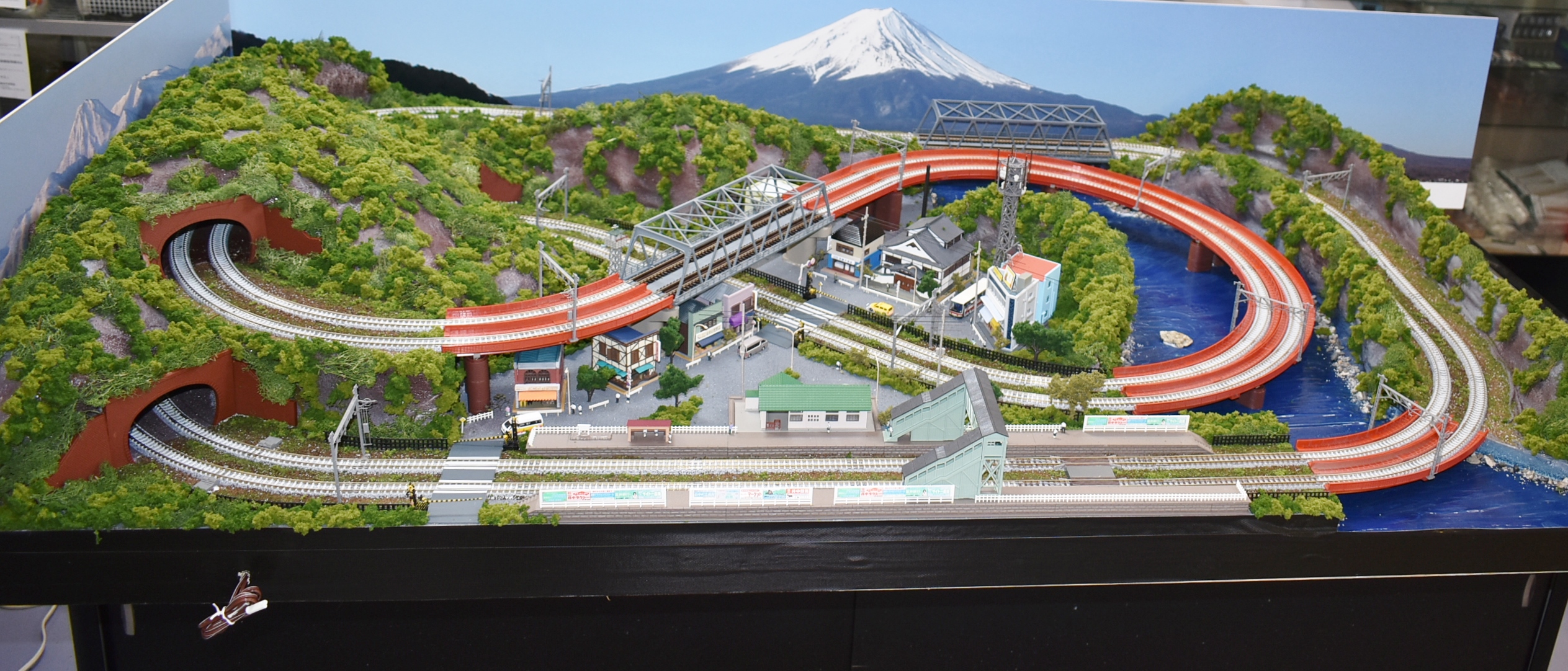 トミックス 鉄道模型 ジオラマレイアウト Nゲージ用 複線120x60cm 2線