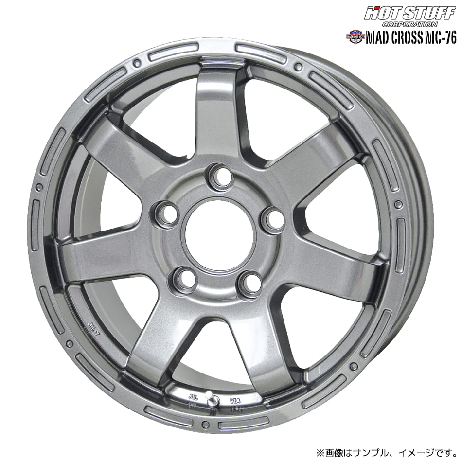 HOT STUFF（ホットスタッフ） マッドクロス MC-76 ホイール1本 16x5.5J