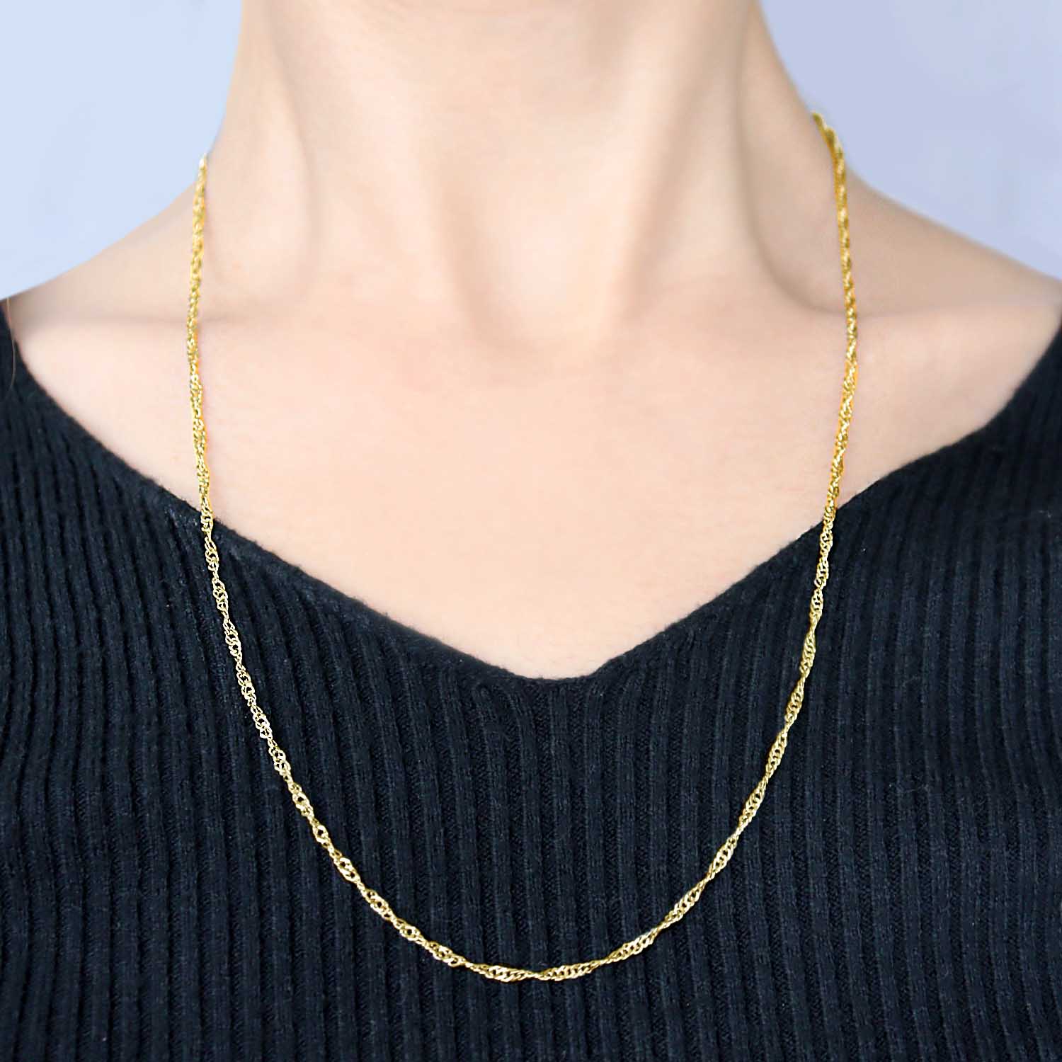 LARA Christie（ララクリスティー） ネックレス チェーン 18金 40cm