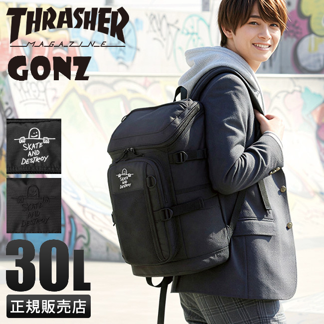 THRASHER（スラッシャー） 最大41% 2/25限定 リュック 30L 大容量 軽量
