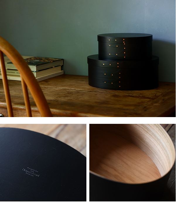 AXCIS（アクシス） シェーカーボックス S M 2個セット 黒 収納ボックス