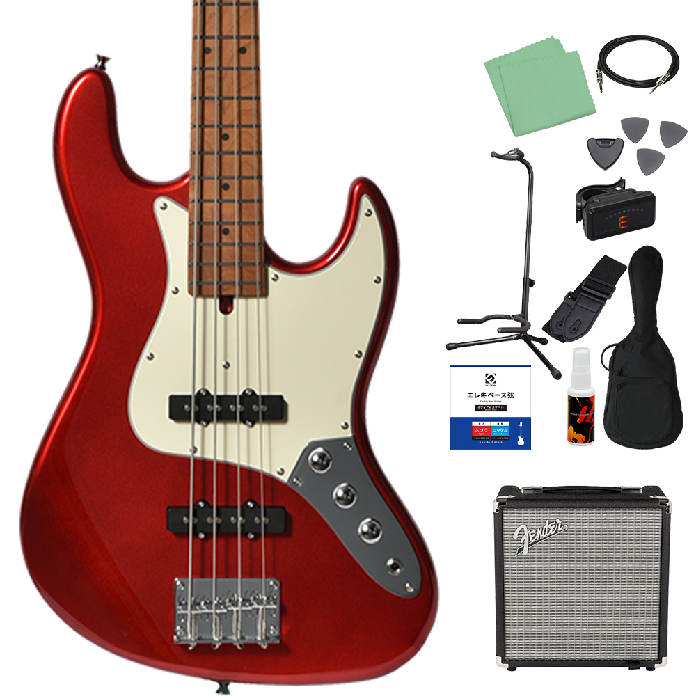 Bacchus（バッカス） WJB-1DX RSM/M ベース初心者12点セット Fender
