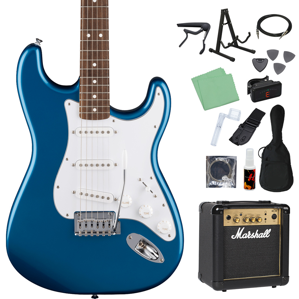 Fender（フェンダー） Standard Stratocaster エレキギター初心者14点
