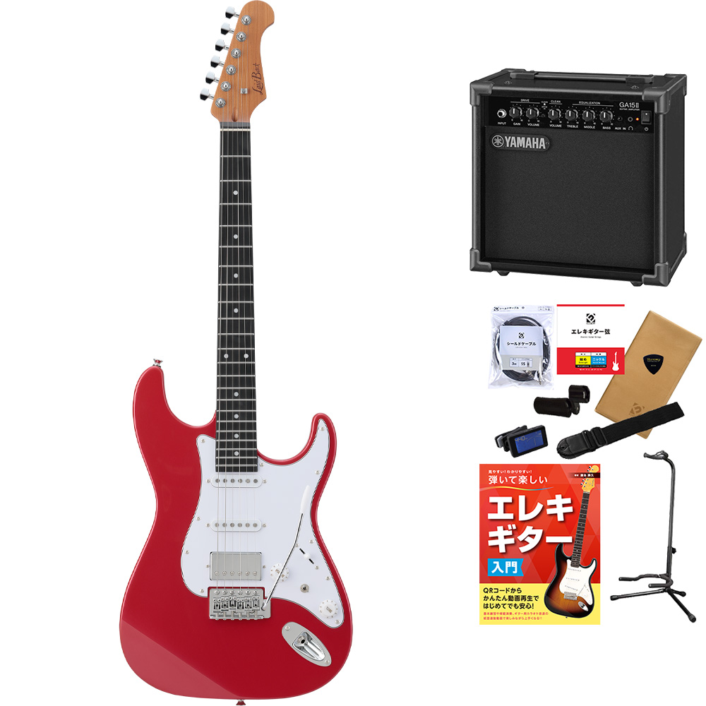LaidBack レイドバック LSE-3H エレキギター初心者12点セット ヤマハ