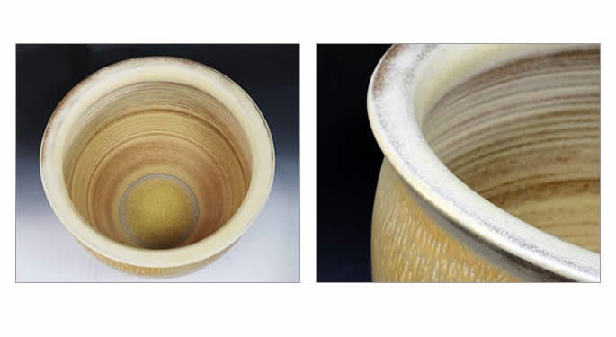 信楽焼 掛け湯つぼ 大つぼ しがらき焼き かけ湯 掛け湯 つぼ風呂 壷 壷