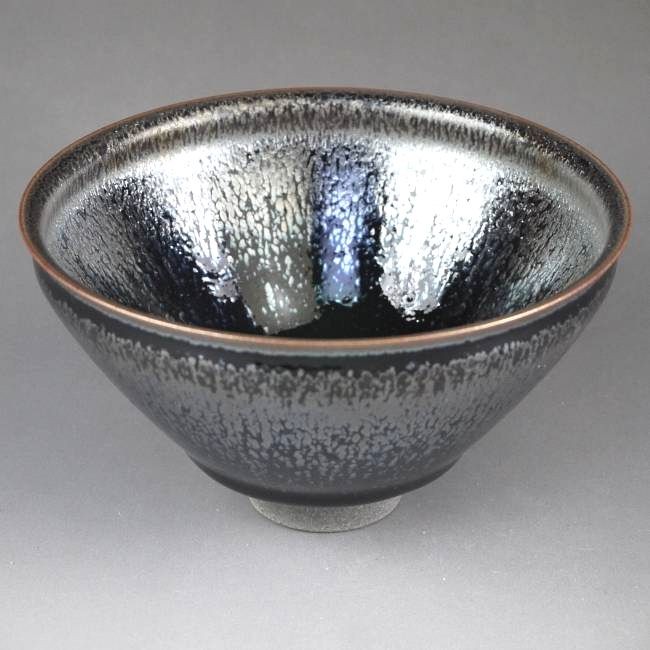 京焼 清水焼 禾目天目抹茶茶碗 橋本大輔 : 松韻堂 Yahoo!店 - 通販