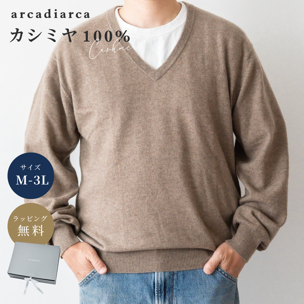 arcadiarca（アルカディアルカ） メンズセーター カシミヤセーター