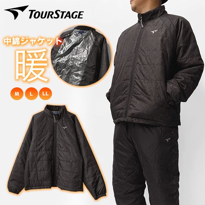アウター ブルゾン ジャケット 中綿 ジップアップ スポーツ ゴルフ