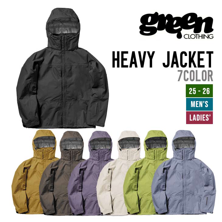 GREEN CLOTHING グリーンクロージング 25-26 HEAVY JACKET ヘビー