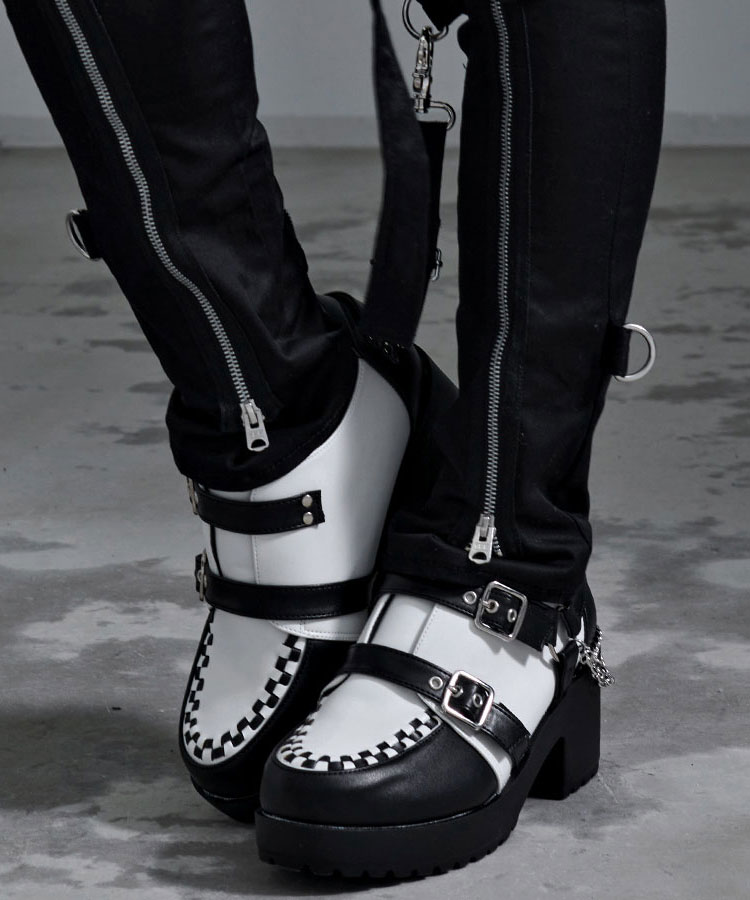 LOVEHUNTER（ラブハンター） ブーツ メンズ レディース 厚底 ショート