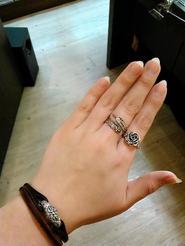 ZOCALO（ソカロ） ローズ・リング ・タイプ1 (シルバー950製) ZZTRS