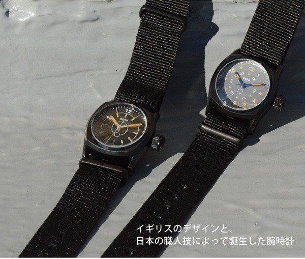 GS/TP 腕時計 手巻き腕時計 NATOベルト メンズ腕時計 日本製 イギリス