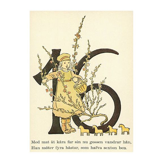 スウェーデン製 ポストカード 北欧 おしゃれ セット アート 花