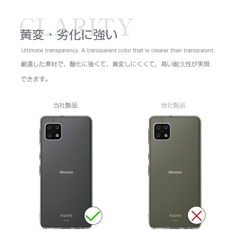 AQUOS sense6 スマホケース TPU スマホカバー 携帯電話ケース sense6s