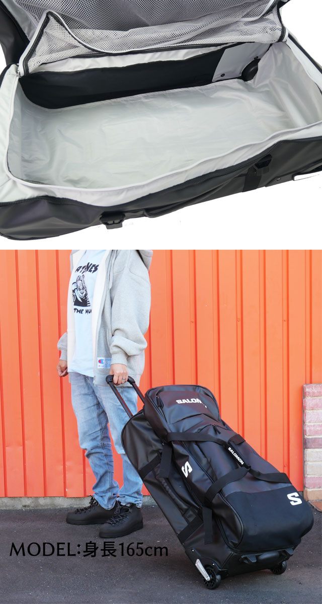 SALOMON（サロモン） キャリーバッグ メンズ レーストリップ キャビン