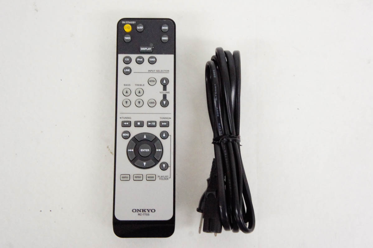 中古 ONKYOオンキヨー Dock搭載CDチューナーアンプシステム CBX-500