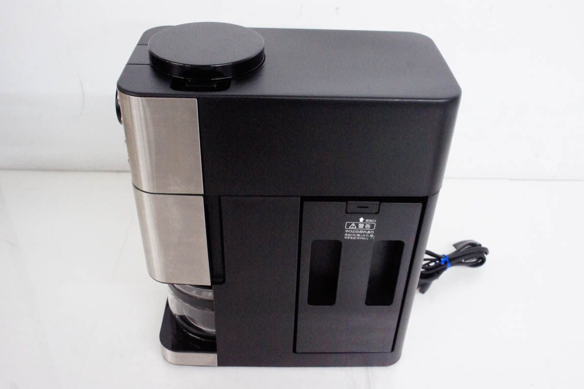 中古 無印良品 豆から挽けるコーヒーメーカー MJ-CM1 MUJI : エス