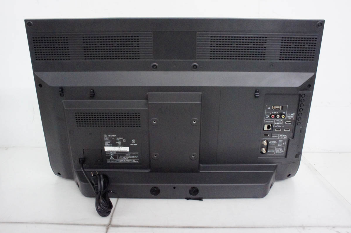 中古 SHARPシャープ 32V型ハイビジョン液晶テレビ AQUOSアクオス LC