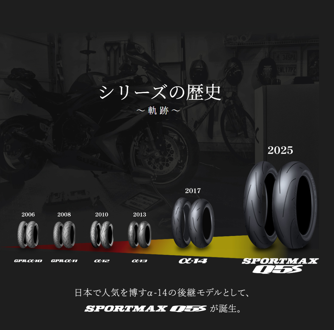 DUNLOP（ダンロップ） SPORTMAX Q5S 前後セット 110/70ZR17+150/60ZR17