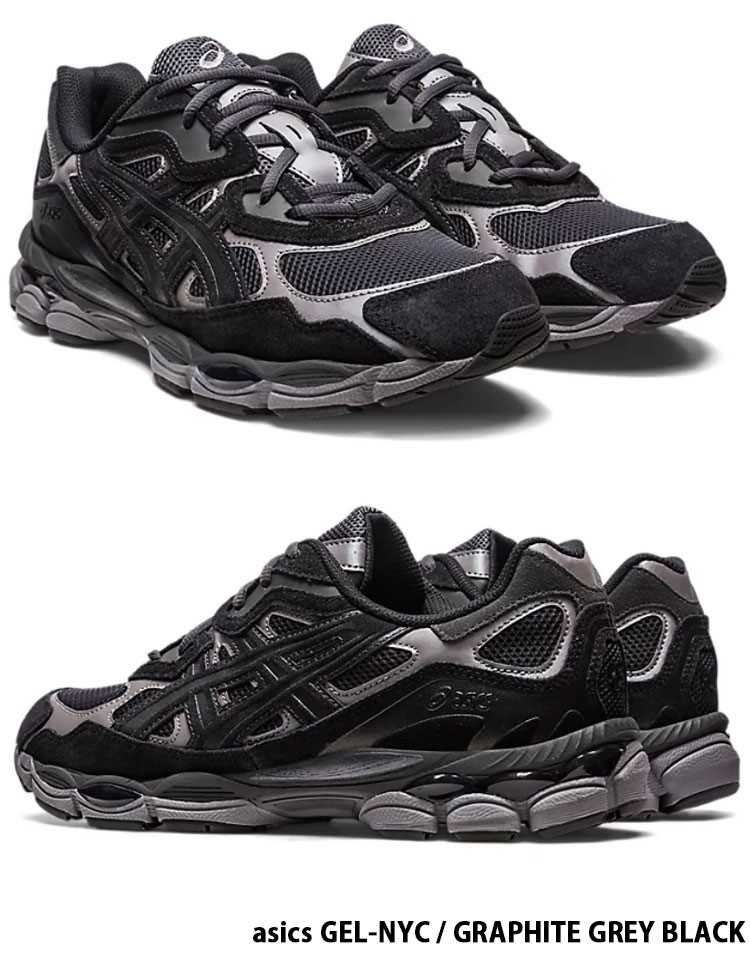ASICS（アシックス） スニーカー シューズ GEL-NYC GRAPHITE GREY