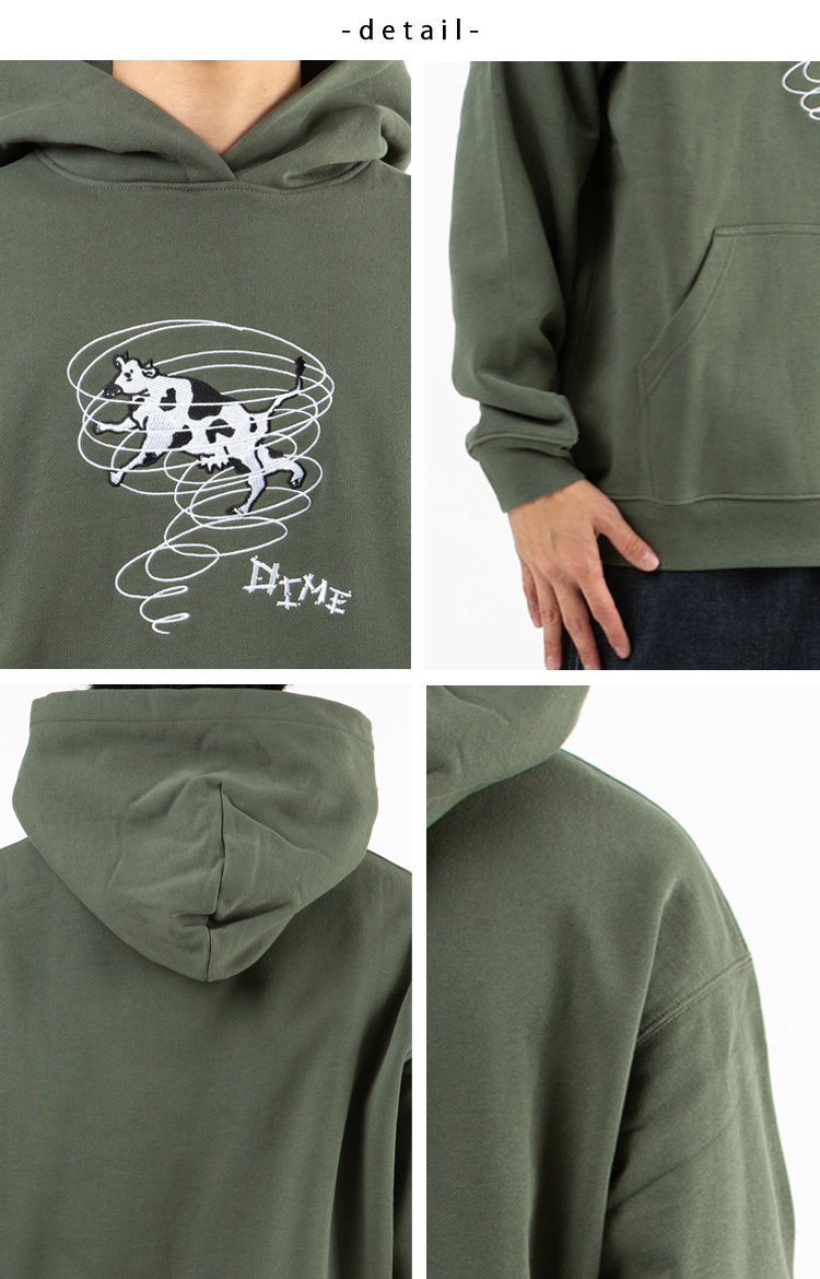 VANS（ヴァンズ） Dime ダイム パーカー TWISTER HOODIE THYME トゥイ