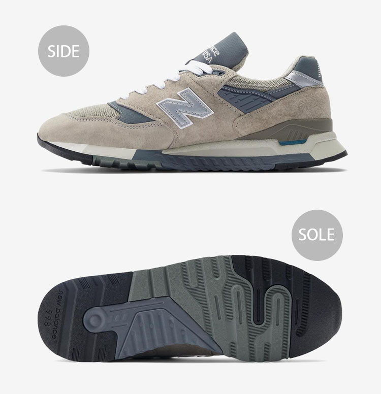 New Balance（ニューバランス） スニーカー U998GR GRAY BEIGE MADE IN
