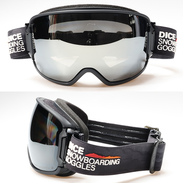 DICE（ダイス） 2026 DICE BANK バンク スノーボード ゴーグル BK55573