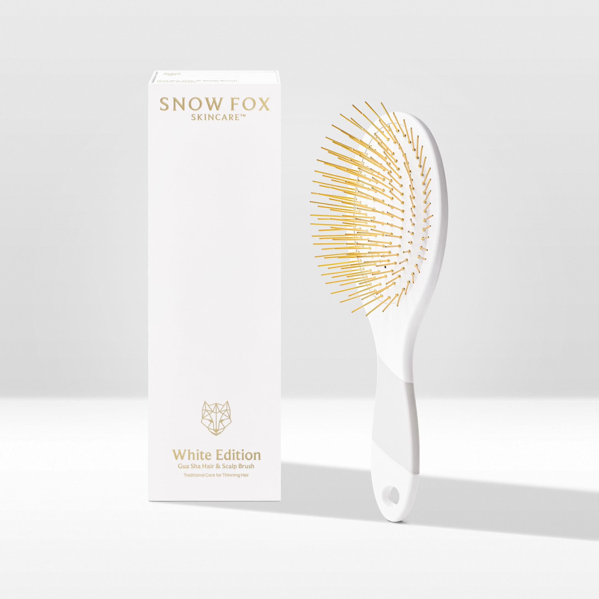 SNOW FOX SKINCARE 【新発売】プレミアム FOX カッサ ヘアブラシ