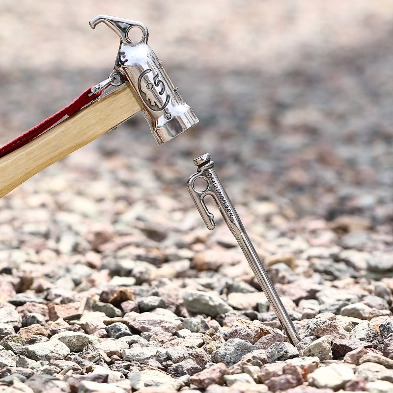 CAMPINGMOON キャンピングムーン（CAMPING MOON） 鍛造ペグ ステンレス