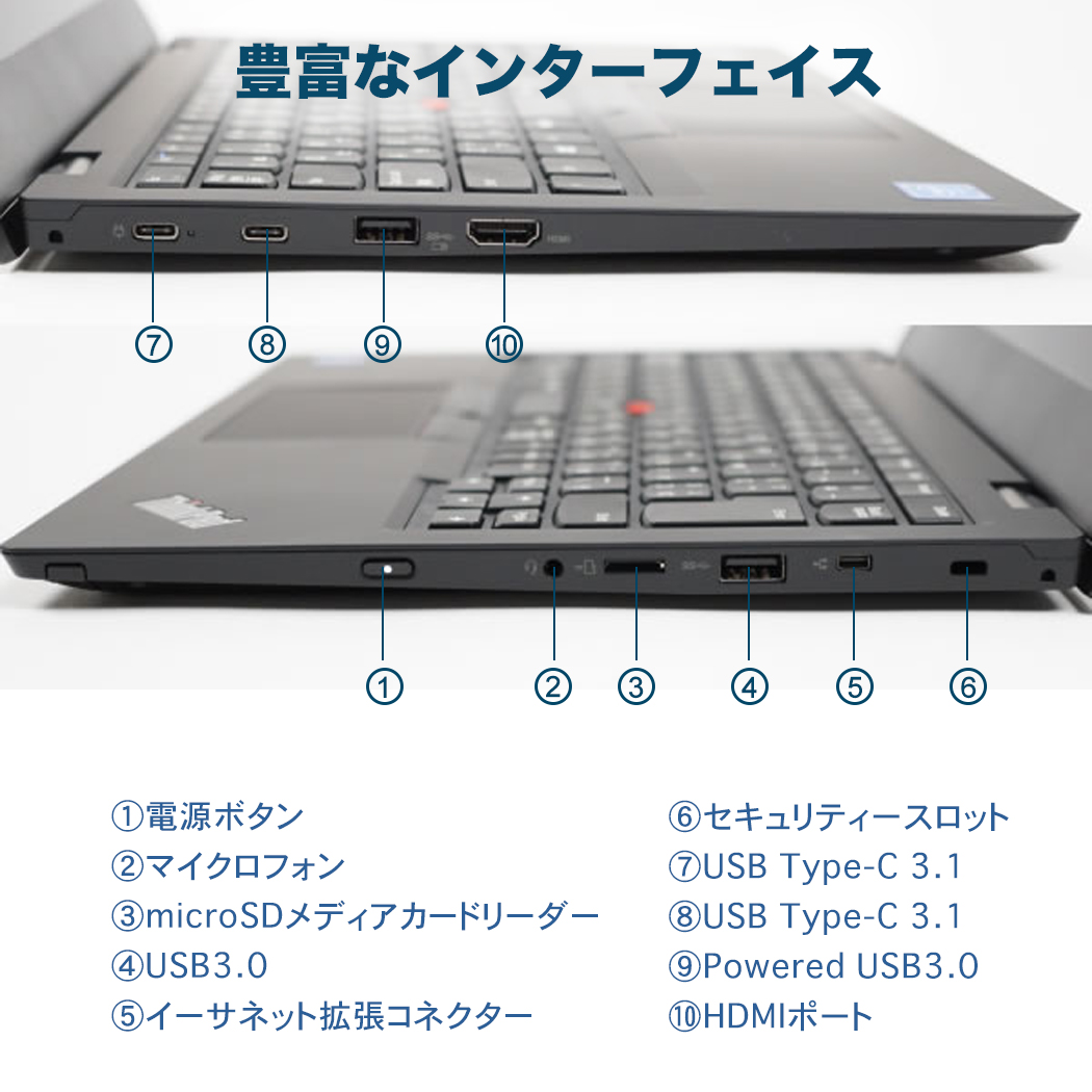 ThinkPad L ノートパソコン Lenovo L380 l480 l390 Core i5 2.2GHz 8GB