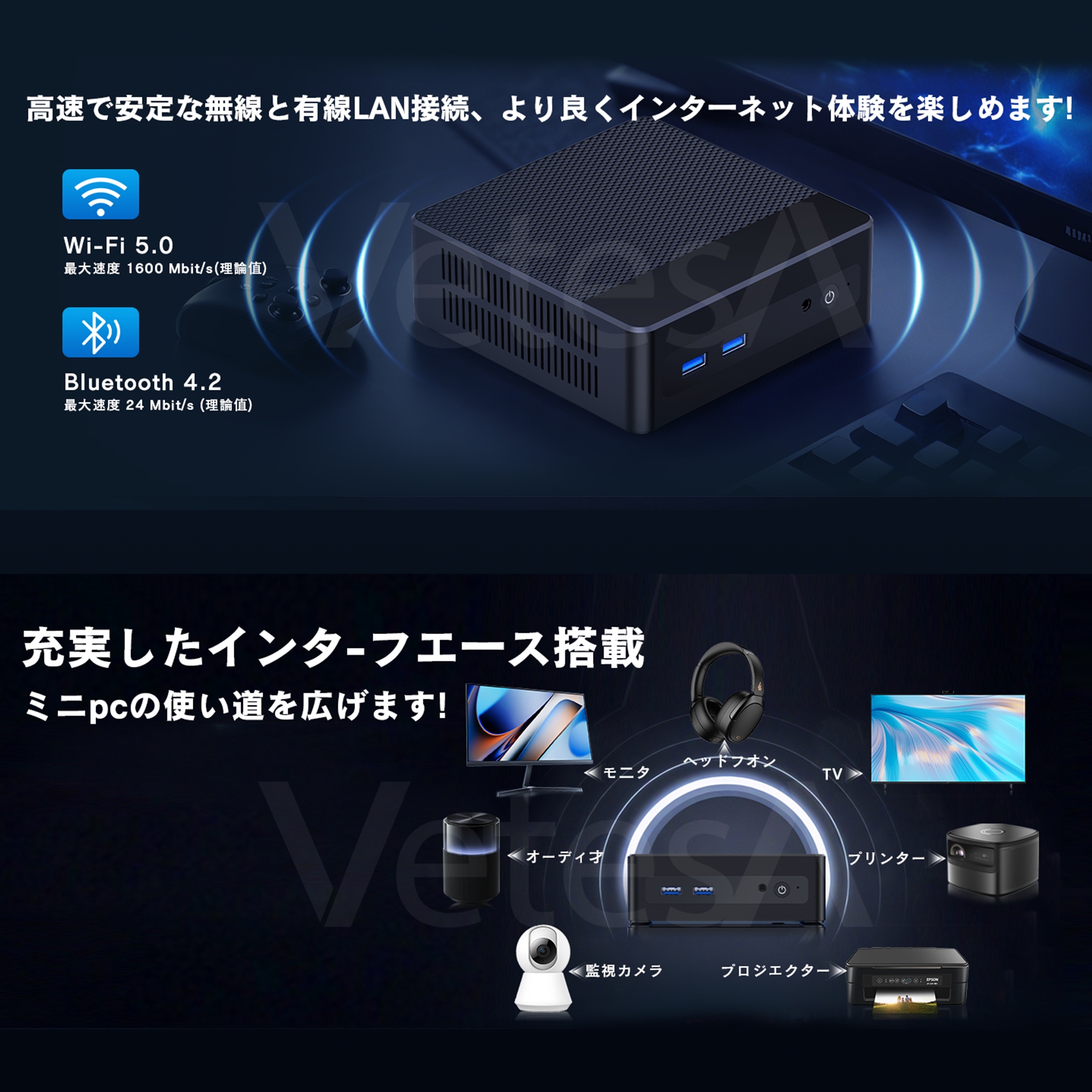 VETESA デスクトップパソコン インテル Intel 第12世代 AlderLake 最大