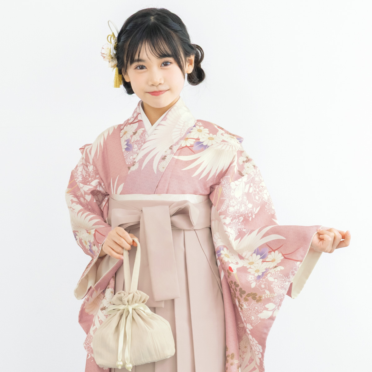 SOUBIEN（創美苑） 【予約】袴セット 卒業式 小学生 女の子 ジュニア