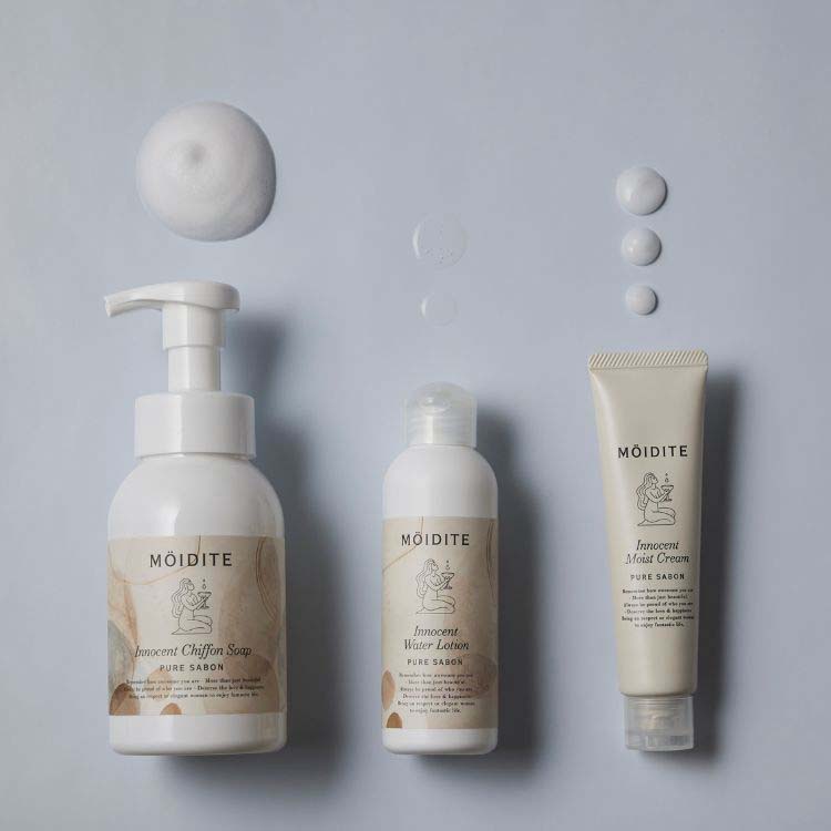 モアディーテ イノセントシフォンソープ ピュアサボンの香り ( 300ml