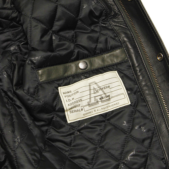 AVIREX（アヴィレックス） アウター レザージャケット スタジャン WILD