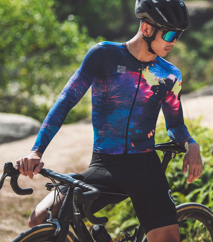 Monton［モントン］長袖サイクルジャージ［自転車用/メンズ］SEASON