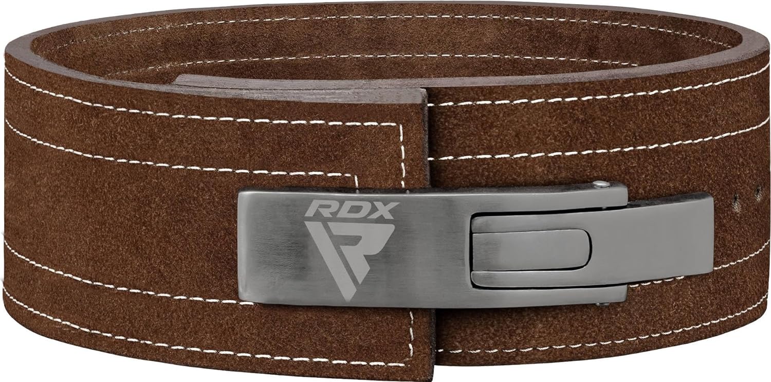 RDX パワーリフティング レザー ジム ベルト 牛革 高品質 高級感