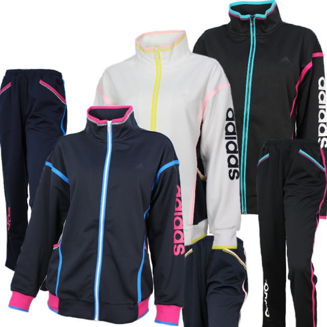 adidas（アディダス） ジャージ レディース 上下 トレーニングウェア