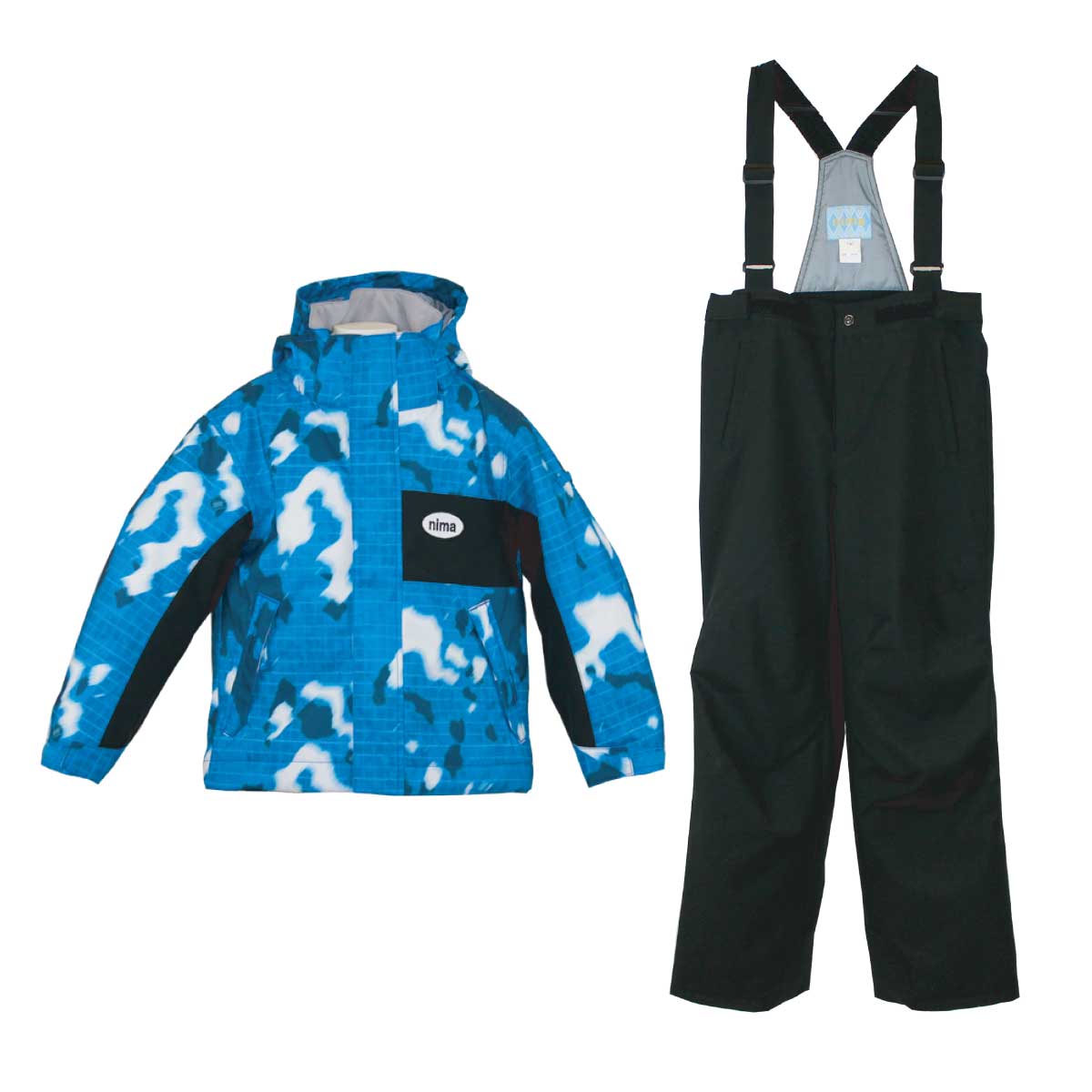 キッズ ジュニア スキーウェア上下セット スノーウェア スノーボード