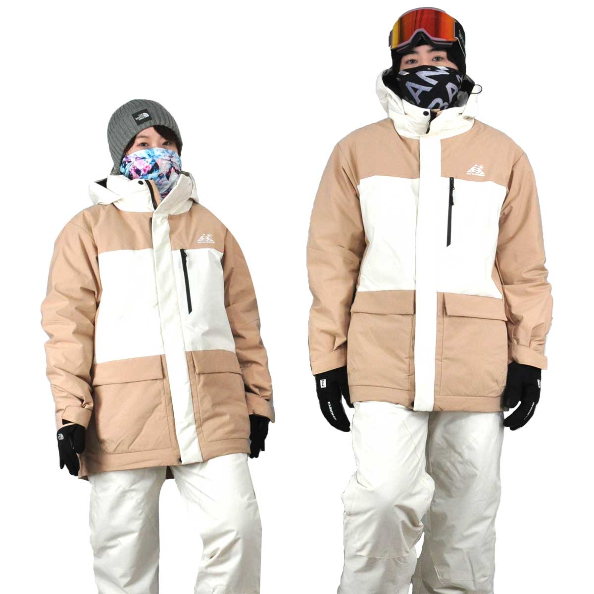 スキーウェア 上下セットメンズ レディース 耐水圧10000mm BANNNE