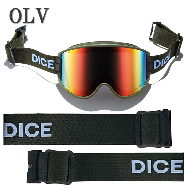 スノーゴーグル DICE ダイス GOODMAN グッドマン ゴーグル