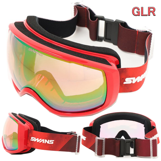 SWANS（スワンズ） スノーゴーグル ダブルレンズ ゴーグル UVカット