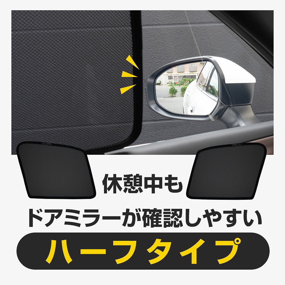 ハイエース wave3 運転席側小窓 黒塗装 穴逆 ハイエース wave3 運転席