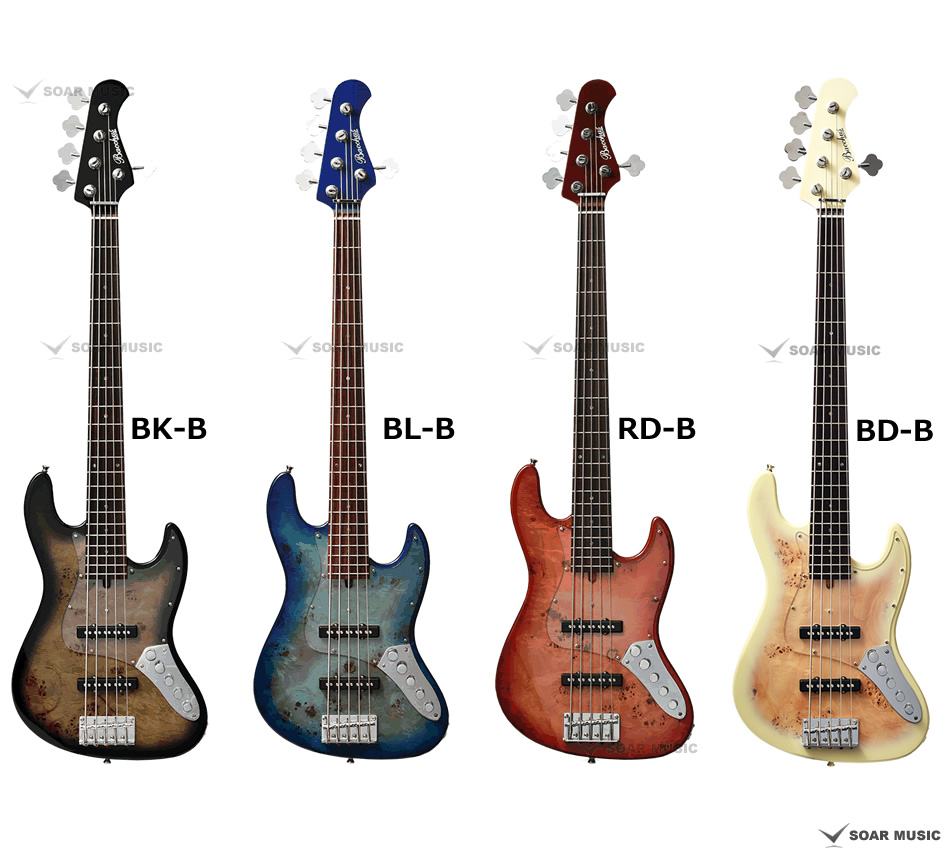 Bacchus（バッカス） WJB5-BP/Act アクティブ 5弦 エレキベース