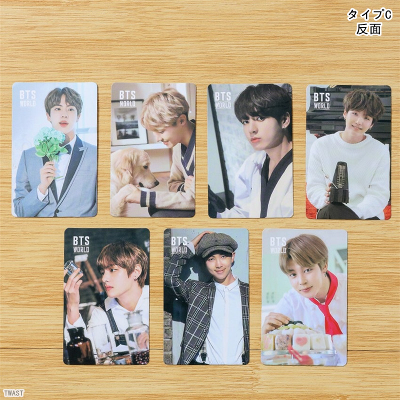 BTSグッズ フォト カード 7枚 セット トレカ 防弾少年団 バンタン 写真