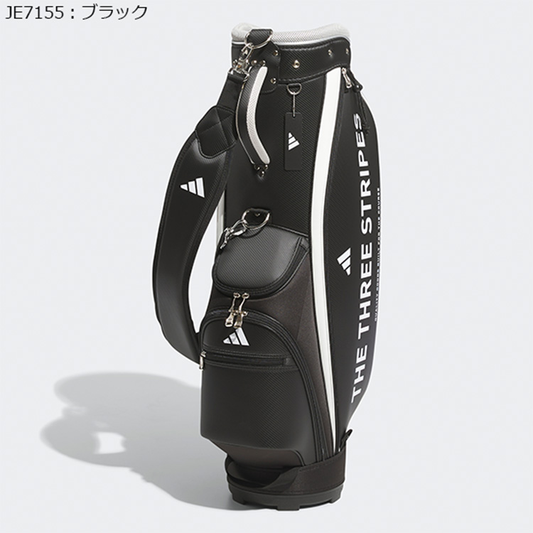 adidas（アディダス） ゴルフ キャディバッグ メンズ カートバッグ 8.5