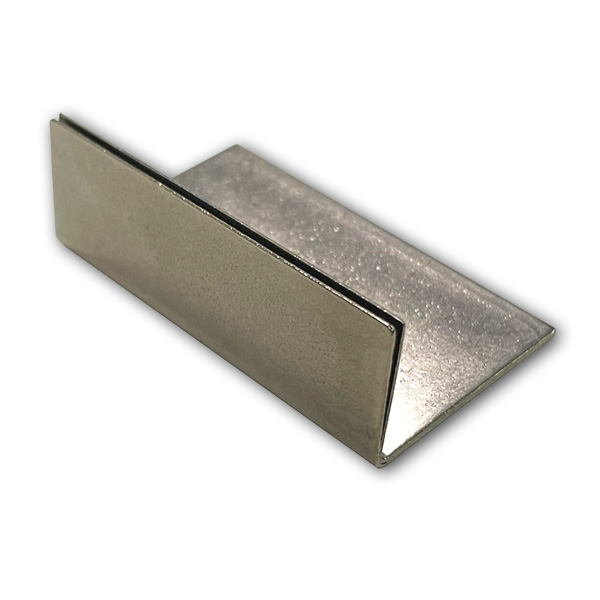 カードスタンド ワイドサイズ 1個 シルバー ステンレス ビンテージ加工