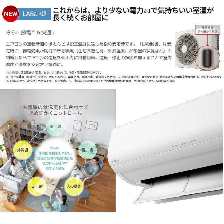 日立（HITACHI） エアコン 23畳用 冷暖房 プレミアム 高機能 節電
