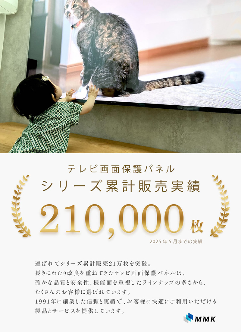 液晶テレビ保護パネル ブルーライトカット 75型 75インチ ベルト付