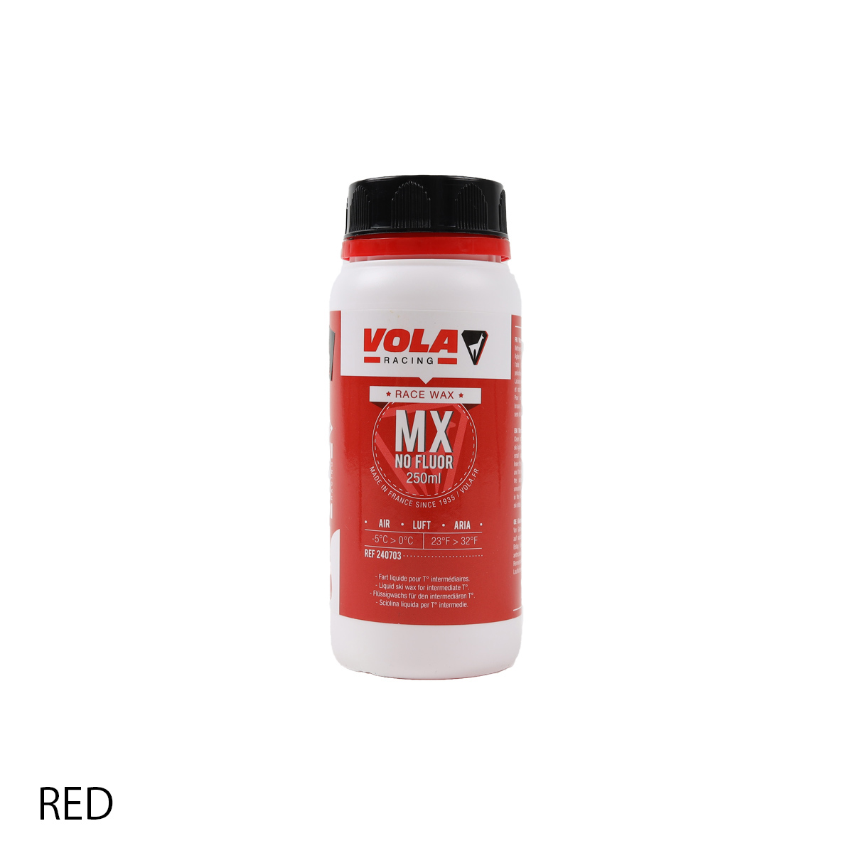 25日限定！全品P10倍！】VOLA ボラ リキッド ワックス MX NO FLUOR RED