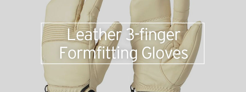 GOLDWIN（ゴールドウイン） スキーグローブ メンズ 2025 Leather 3